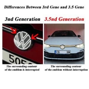 VW Light up Emblem
