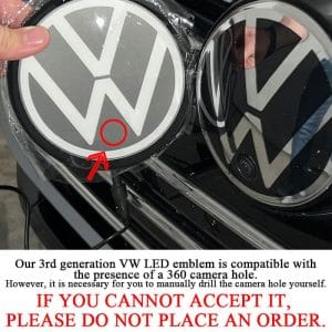 VW Light up Emblem