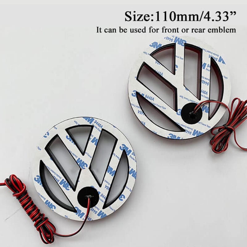 Dynamic VW Led Emblem