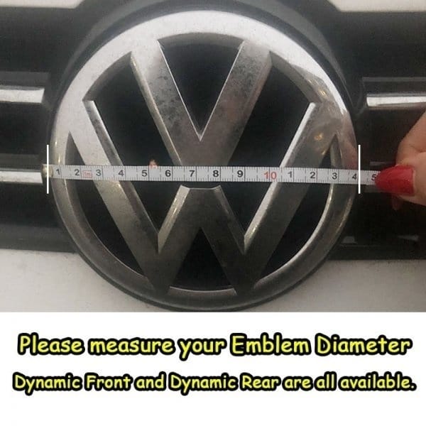 Dynamic VW Led Emblem (4 Animations)