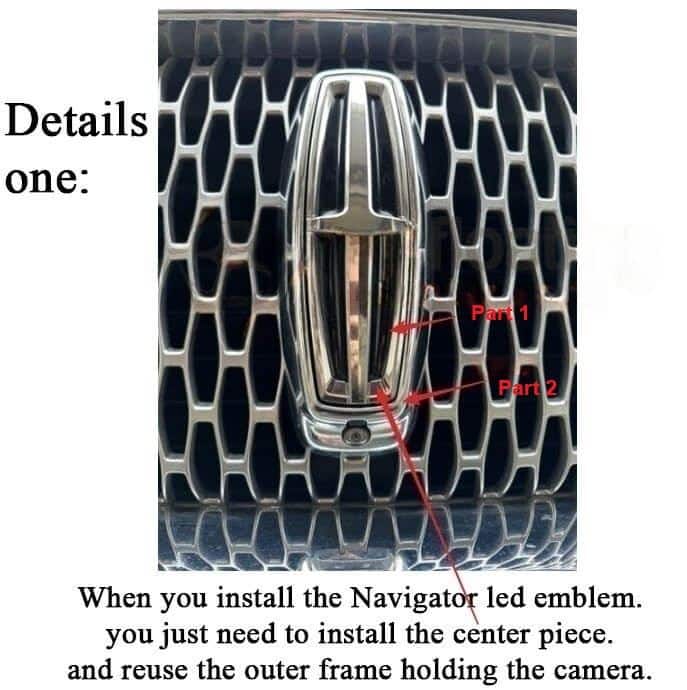 Lincoln Navigator Light up Emblem