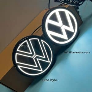 VW E-GOLF Light up Emblem