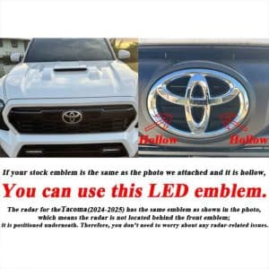 Dynamic Toyota Led Emblem
