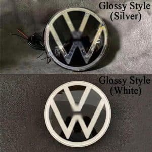 Glossy Style Dynamic VW Led Emblem