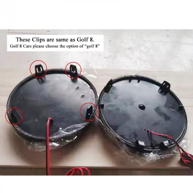 Dynamic VW Led Emblem