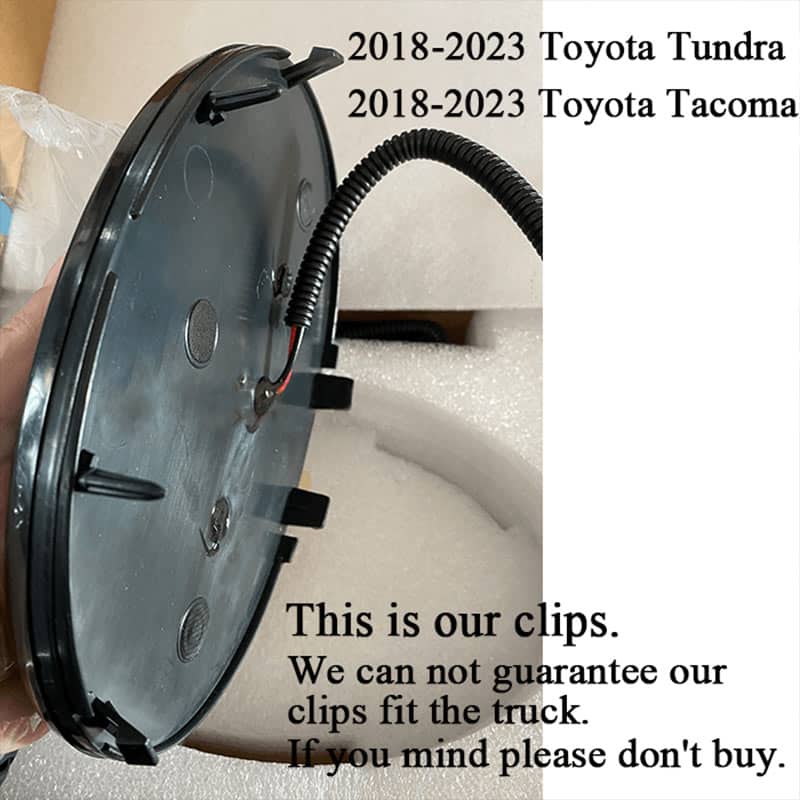 Dynamic Toyota LED Emblem