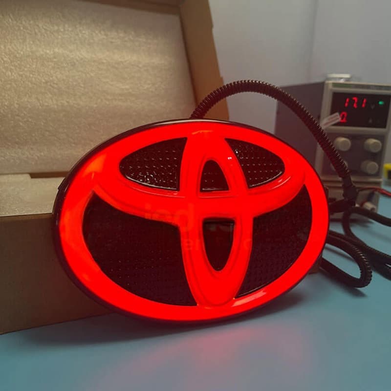 Dynamic Toyota LED Emblem