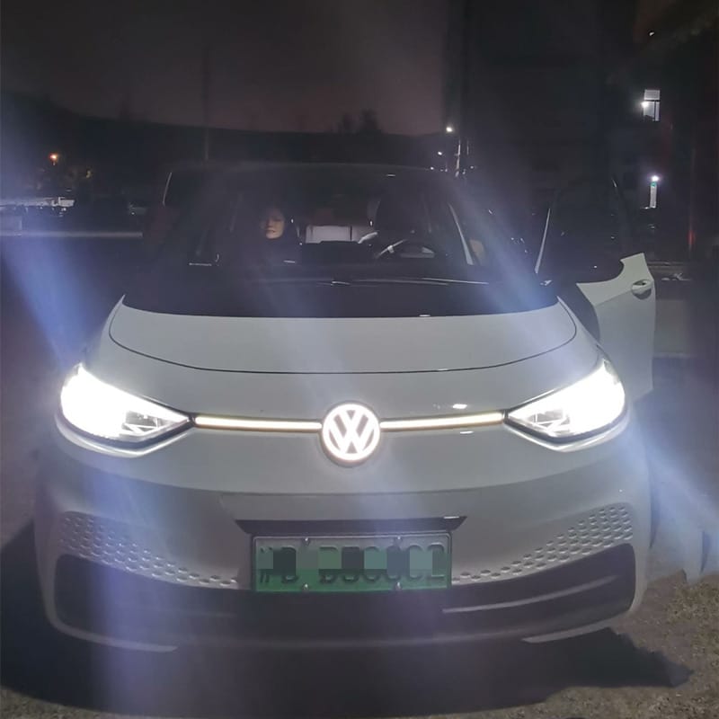 VW ID3 Light Up Emblem