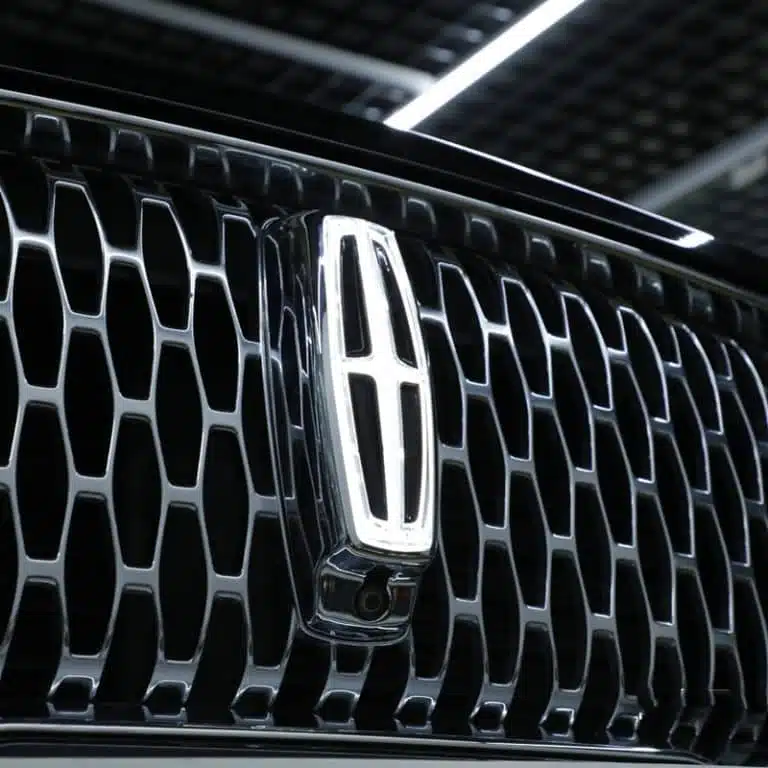 Lincoln Aviator light up emblem -White LED,