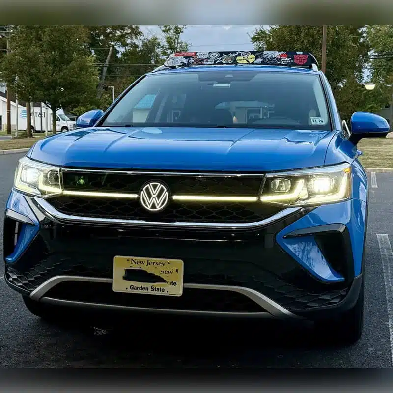 VW Taos Light up Emblem