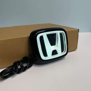 Honda Civic light up emblem 2006–2024 — dynamic LED, front view