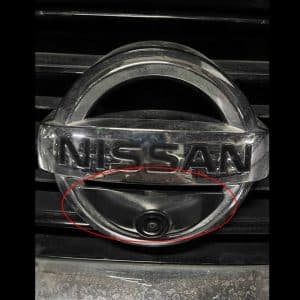 Nissan Emblem Camera Bracket