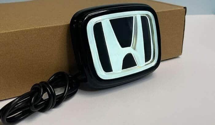 Honda light up emblem