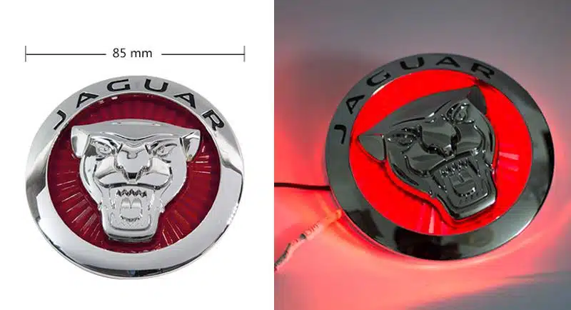 Jaguar LED Emblem Light