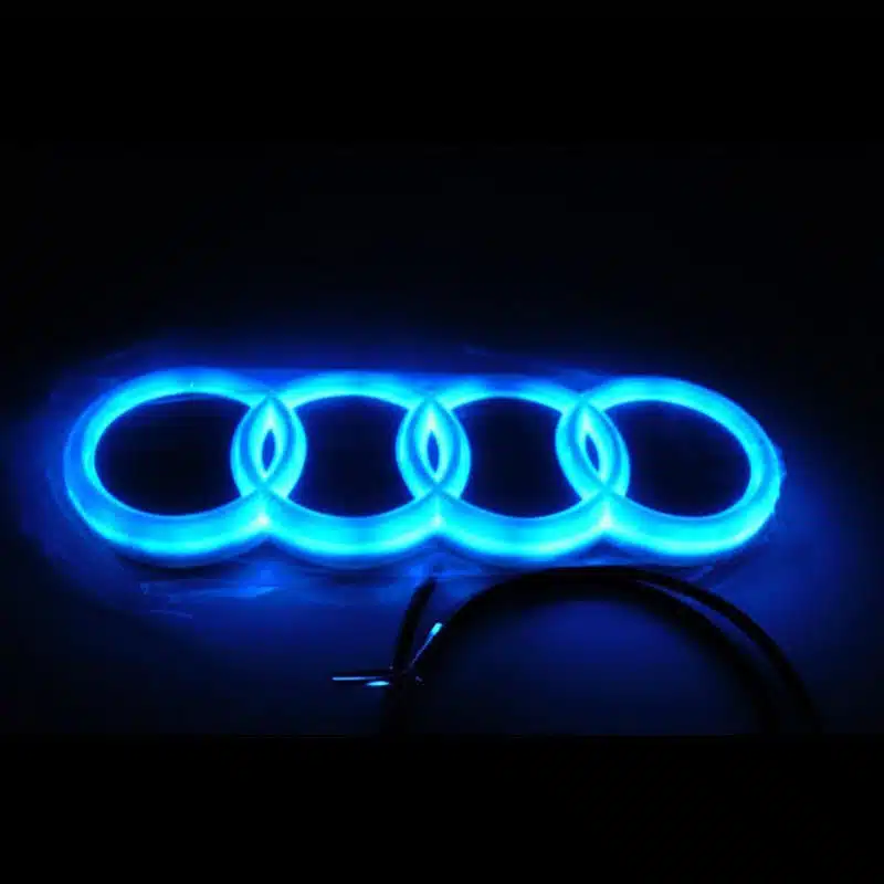 Blue LED Audi Rear Emblem