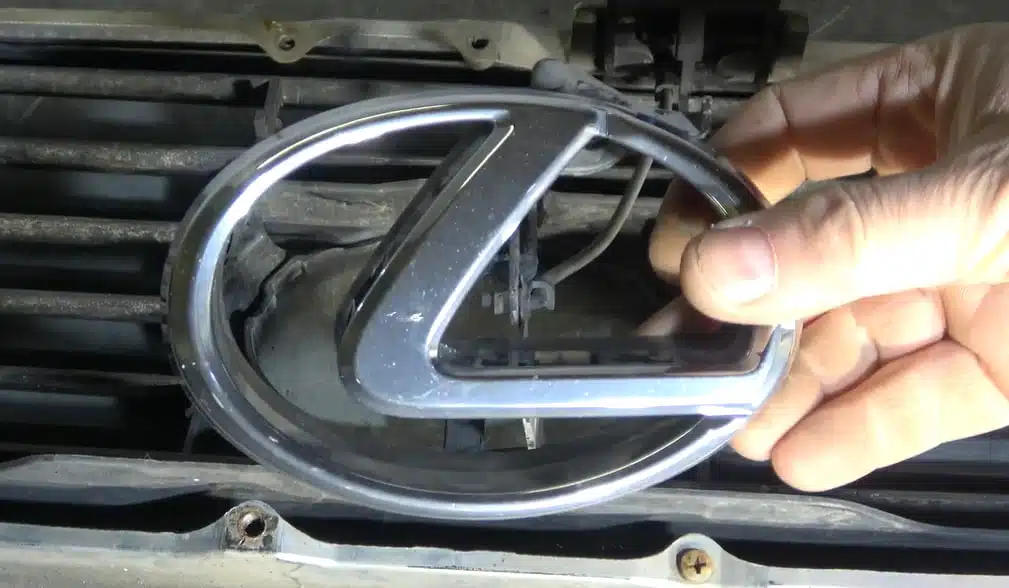 How to Remove Lexus Emblem from Grill