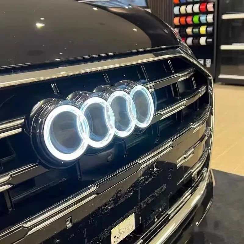 Light Up Audi Emblem