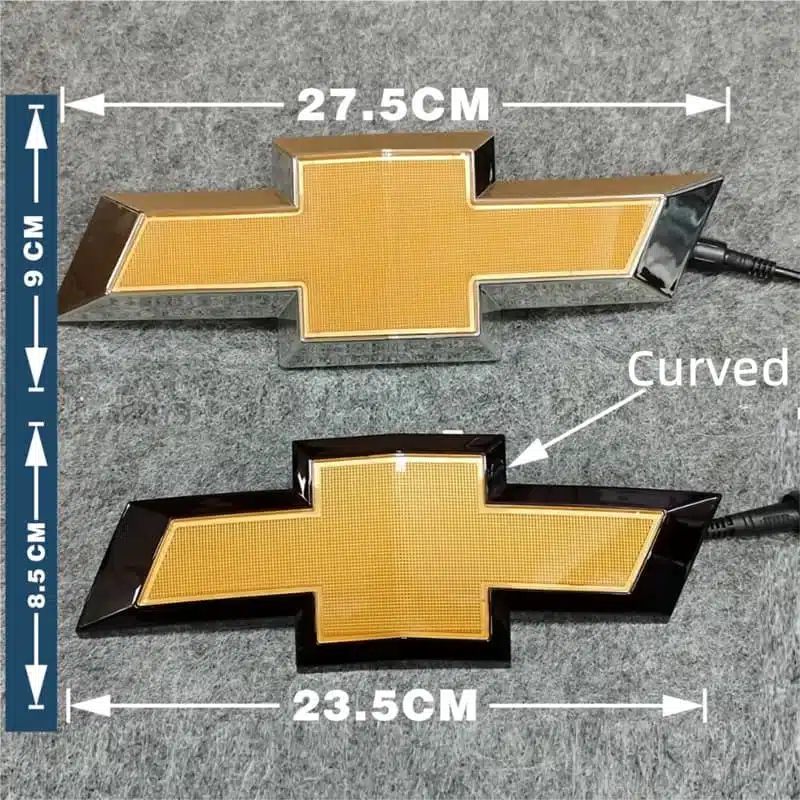 chevy emblem with 2 sizes